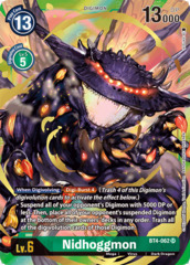 Nidhoggmon - BT4-062 - SR - Alternative Art