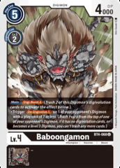 Baboongamon - BT4-068 - U