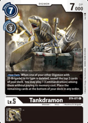 Tankdramon - BT4-071 - C