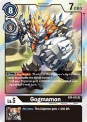 Gogmamon - BT4-072 - SR