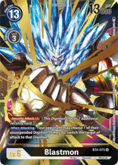 Blastmon - BT4-075 - SR - Alternate Art