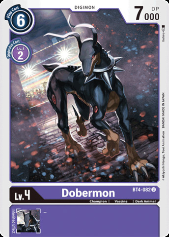 Dobermon - BT4-082 - U