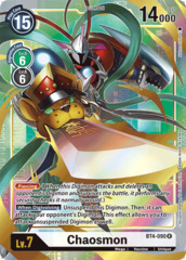 Chaosmon - BT4-090 - R - Alternate Art