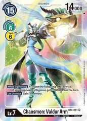 Chaosmon: Valdur Arm - BT4-091 - SR