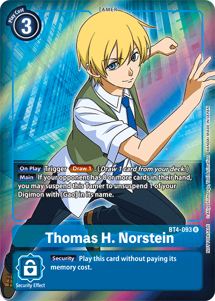 Thomas H. Norstein - BT4-093 - R - Alternative Art