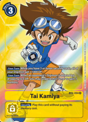 Tai Kamiya - BT4-094 - R - Alternative Art