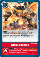 Atomic Inferno - BT4-098 - C