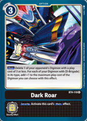 Dark Roar - BT4-110 - R