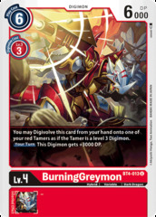 BurningGreymon - BT4-013 - U