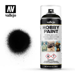 Vallejo Hobby Paint Spray - Black - 28012