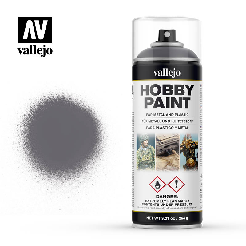 Vallejo Hobby Paint Spray - Gunmetal - 28031