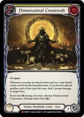 Dimenxxional Crossroads - Rainbow Foil - 1st Edition