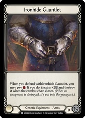 Ironhide Gauntlet - Cold Foil - 1st Edition