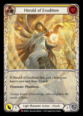 Herald of Erudition - Rainbow Foil - 1st Edition (Extended Art)