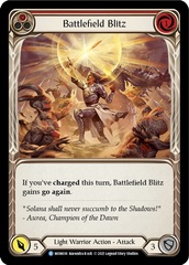 Battlefield Blitz (Red) - Rainbow Foil - 1st Edition