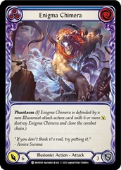 Enigma Chimera (Blue) - Rainbow Foil - 1st Edition