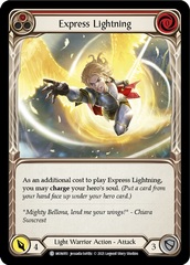 Express Lightning (Red) - Rainbow Foil - 1st Edition