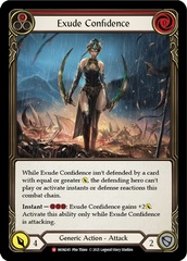 Exude Confidence - Rainbow Foil - 1st Edition