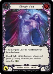 Ghostly Visit (Red) - Rainbow Foil - 1st Edition