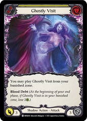 Ghostly Visit (Yellow) - Rainbow Foil - 1st Edition