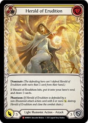 Herald of Erudition - Rainbow Foil - 1st Edition