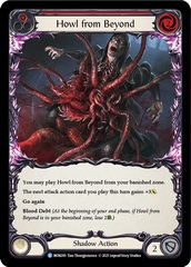 Howl from Beyond (Red) - Rainbow Foil - 1st Edition