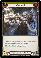 Overload (Yellow) - Rainbow Foil - 1st Edition