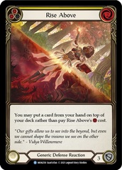 Rise Above (Yellow) - Rainbow Foil - 1st Edition