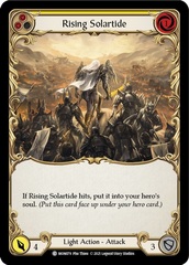 Rising Solartide (Yellow) - Rainbow Foil - 1st Edition