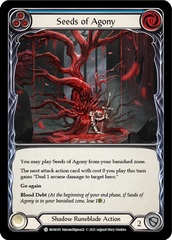 Seeds of Agony (Blue) - Rainbow Foil - 1st Edition