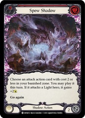 Spew Shadow (Red) - Rainbow Foil - 1st Edition