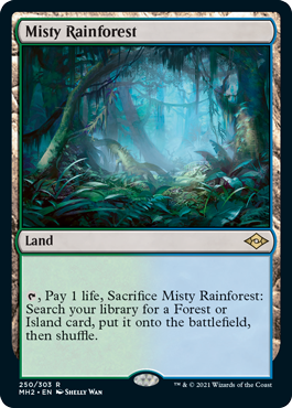 Misty Rainforest - Foil