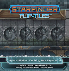 Starfinder RPG: Flip-Tiles - Space Station Docking Bay Expansion