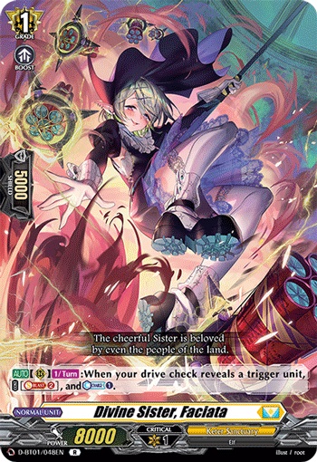Divine Sister, Faciata - D-BT01/048EN - R
