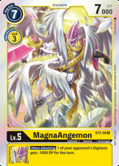 MagnaAngemon - ST3-08 - R (Great Legend Pre-Release) - Silver Foil