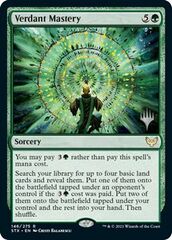 Verdant Mastery - Promo Pack