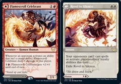 [Deprecated] Flamescroll Celebrant // Revel in Silence - Foil - Promo Pack