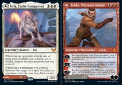 [Deprecated] Mila, Crafty Companion // Lukka, Wayward Bonder - Foil - Promo Pack