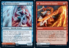 [Deprecated] Torrent Sculptor // Flamethrower Sonata - Foil - Promo Pack