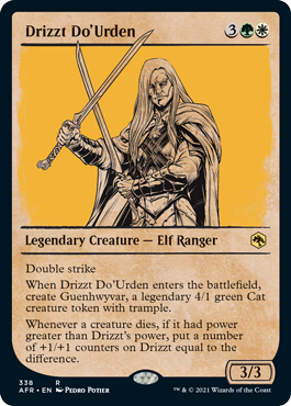 Drizzt DoUrden - Foil - Showcase