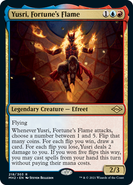 Yusri, Fortunes Flame