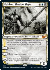 Dakkon, Shadow Slayer - Foil - Showcase