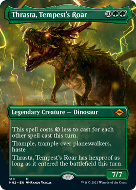 Thrasta, Tempests Roar - Foil - Borderless