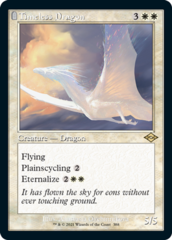 Timeless Dragon - Foil - Retro Frame