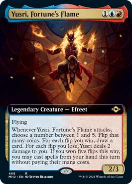 Yusri, Fortunes Flame - Extended Art