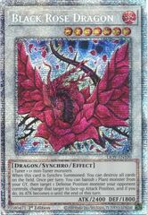 Black Rose Dragon - LIOV-EN100 - Starlight Rare - 1st Edition