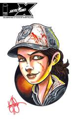 Df Skybound X #1 Heaser Clementine Sgn & Remarked (STL196119)