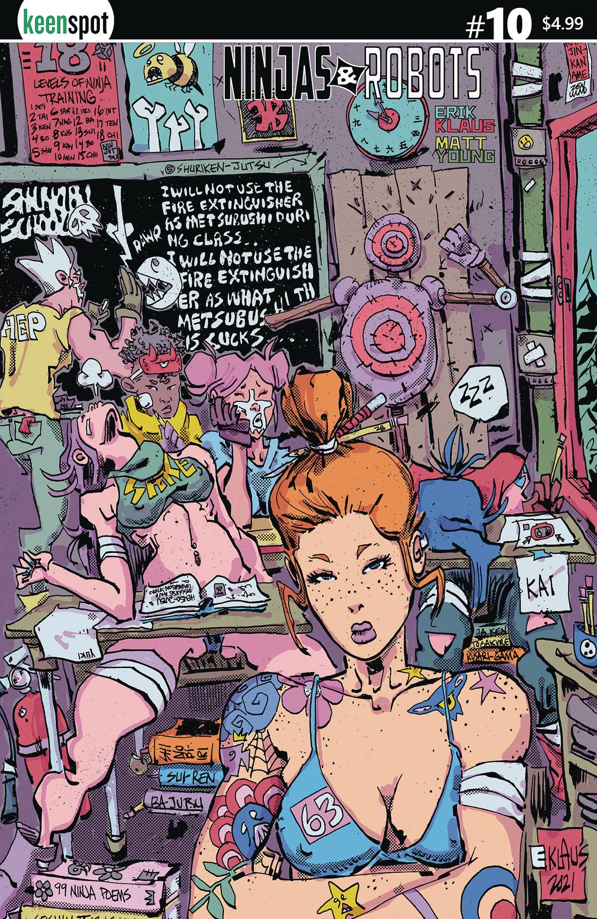 Ninjas & Robots #10 Cvr A Klaus (STL193115)