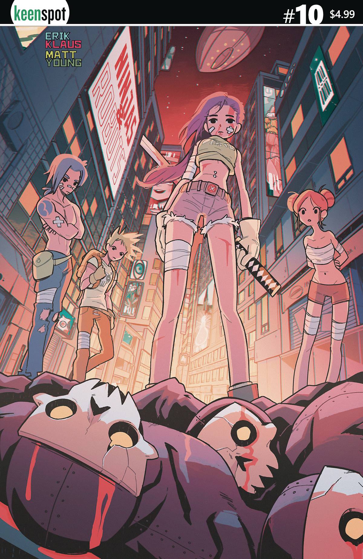 Ninjas & Robots #10 Cvr D Dalmau (STL193122)