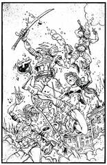 Ninjas & Robots #10 Cvr E 5 Copy Incv Eastman (Net) (STL193118)